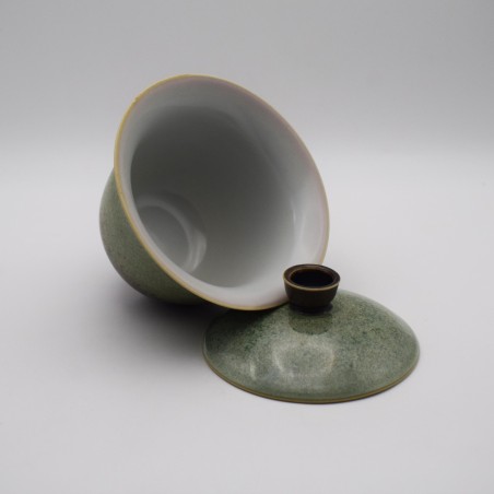 Starry Green Porcelain Teacup