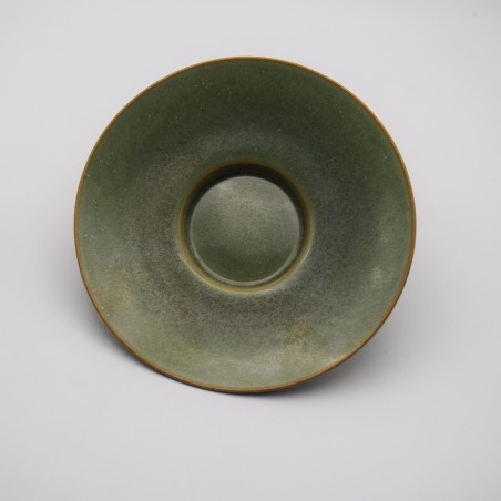 Starry Green Porcelain Teacup