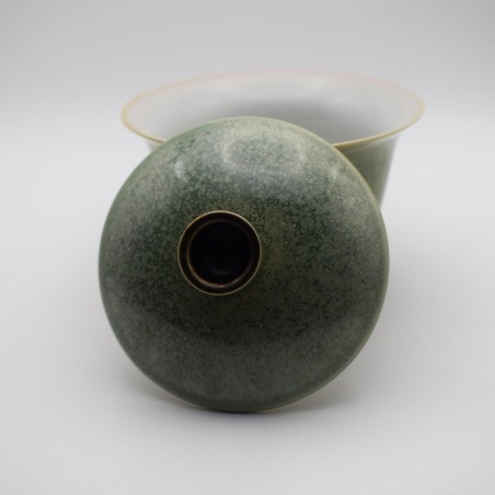 Starry Green Porcelain Teacup