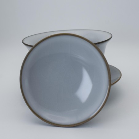 Cute Cat Ice Crack Teacup with Saucer and Lid