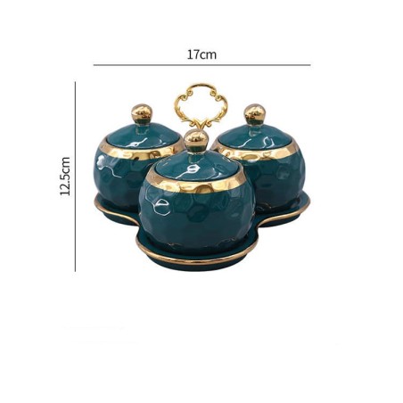 Elegant multi-colored ceramic mug set